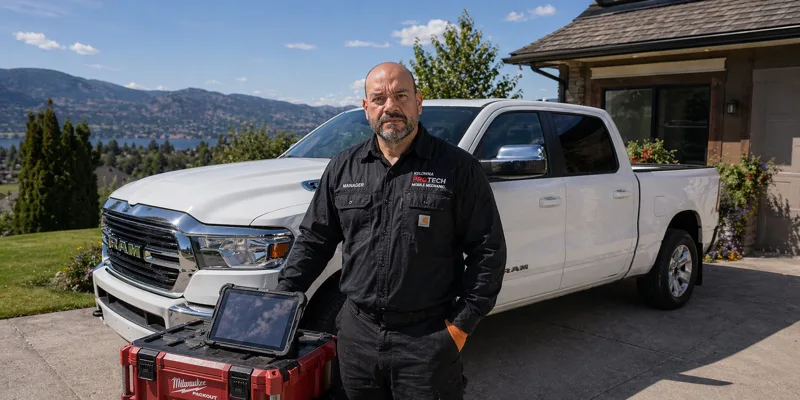 Certified mobile mechanic at your location in Kelowna — Kelowna Protech Elite